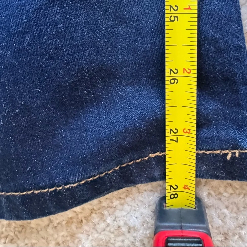 Levi's Men's Dark Indigo Slim Straight Jeans  W 34/ L 27.5